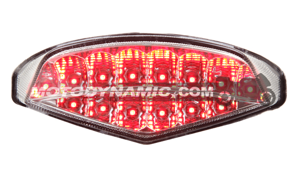 2009-2013 Ducati Monster Sequential LED Tail Lights Clear