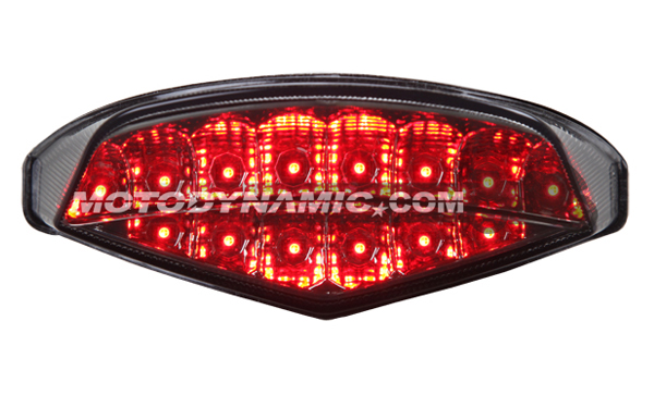 2009-2012 Ducati Monster Sequential LED Tail Lights Smoke