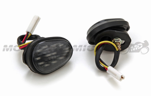 Flush Mount LED Front Turn Signals 2008-2013 Yamaha YZF R6