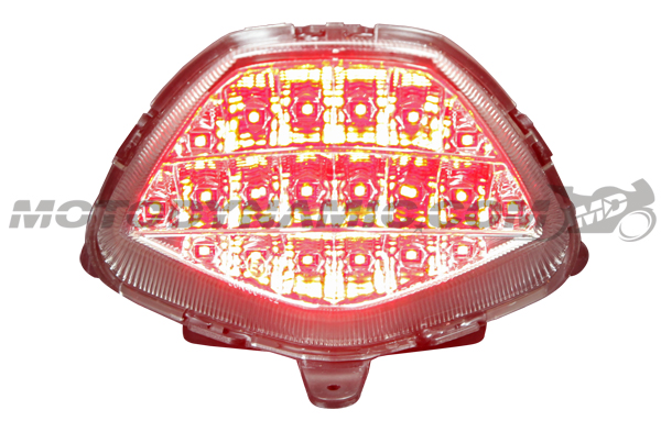 2011-2013 Honda CBR-250R Sequential LED Tail Lights Clear