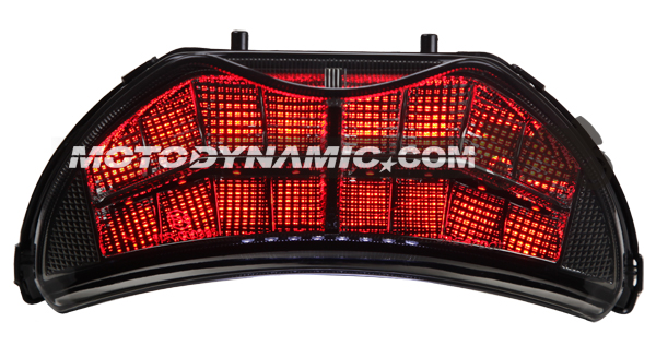 1999-2000 Honda CBR-600 F4 / 2004-2006 CBR-600 F4i Sequential LED Tail Lights Smoke