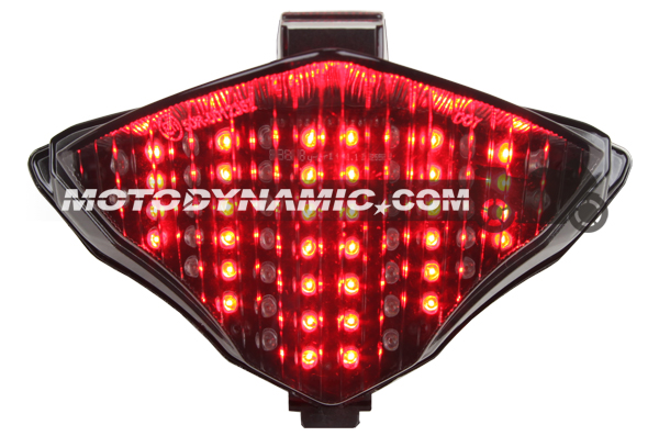 2004-2006 Yamaha YZF R1 Sequential LED Tail Lights Smoked