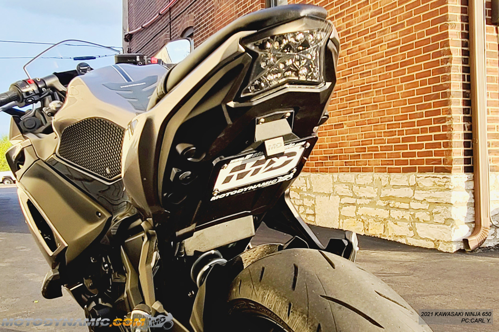 Fender Eliminator Kit Low Profile Tucked for Kawasaki Ninja 650