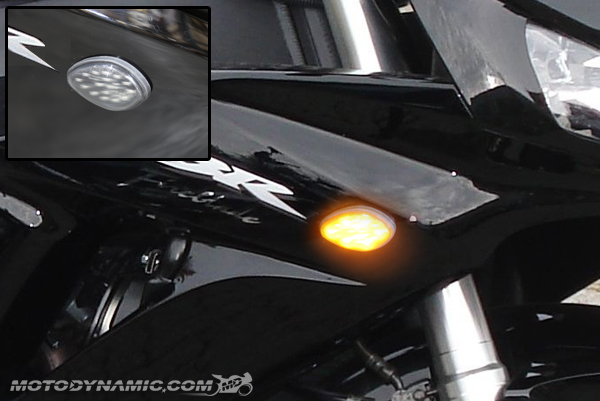 2008-2016 Honda CBR-1000RR Sequential LED Tail Lights Clear