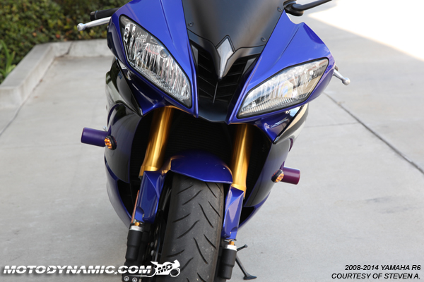 Flush Mount LED Turn Signal Lights For 2006-2007 Yamaha YZF R6 – Running + Turn Signals