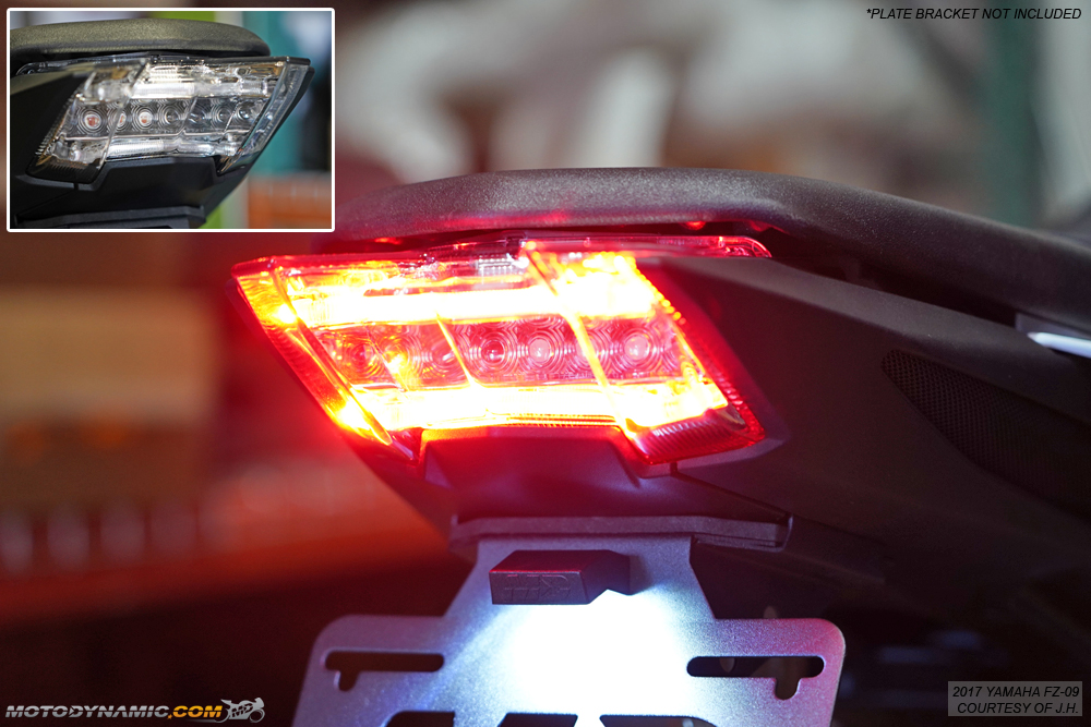 1720 Yamaha FZ09 FZ09 MT09 MT09 SEQUENTIAL Integrated Signal LED Tail Light eBay