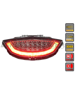 2017 2018 2019 2021 2022 2023 2024 2025 Honda CBR-1000RR LED Tail Light with Integrated Alternating Sequential LED Signals in Smoke Lens