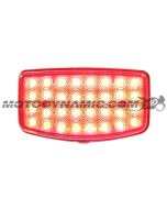 2003-2025 Honda Ruckus NPS50 Motor Scooter LED Tail Lights with Integrated Alternating Sequential LED Signals in Smoke Lens