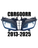 Honda CBR600RR 2013-2025 Full LED Projection Head Lights with Daytime Running Light