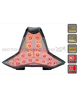 2014 2015 2016 2017 2018 2019 2020 Kawasaki Z1000 Ninja ZX-10R ZX10R ZX10RR Sequential LED Tail Lights Clear