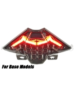 2024 2025 2026 Kawasaki Ninja 500 Z500 Base Model Sequential LED Tail Lights Smoke