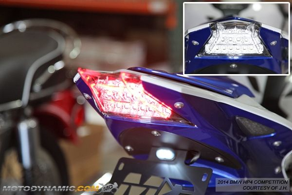 LED Tail Light Assembly With Integrated Turn Signals For BMW S1000RR S1000R HP4 (2010-2018)