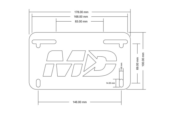 Motorcycle Rear Tail Tidy Fender Eliminator Kit With Togo - View #2