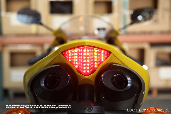 リアテールライトブレーキターンシグナル一体型LEDライトFor ZX-14R