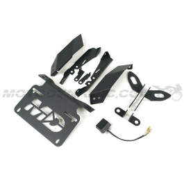 Motorfiets Tail Tidy Fender Eliminator Kits Met Verlichting Kenteken Voertuig Plaathouder Beugel Voor Harley Pan America 1250 Speciale RA1250S 2021 2022 2023 Kentekenplaathouder