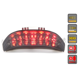 Integrated LED TailLight Turn Signals For Honda CBR600RR 2003-2006 CBR1000RR 2004-2007 Smoke Generic