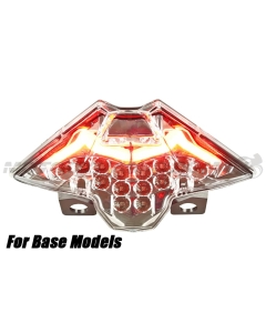 2024 2025 2026 Kawasaki Ninja 500 Z500 Base Model Sequential Integrated LED Tail Lights Clear