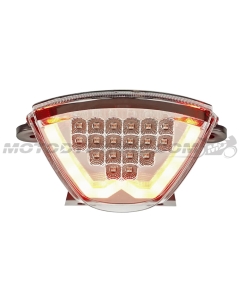 2025-2026 Triumph Daytona 660 Sequential Integrated LED Tail Lights Clear