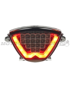 2025-2026 Triumph Daytona 660 Sequential Integrated LED Tail Lights Smoke