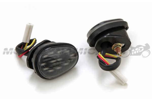 03-05 Yamaha YZF R6 / 06-09 R6S Dual Circuit LED Flush Mount Turn Signals
