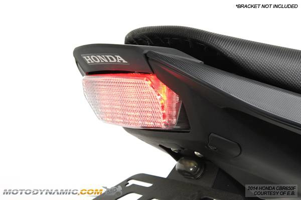 2014-2018 Honda CBR650F CB650F Sequential LED Tail Lights Clear